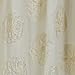 Lush Decor Samantha Shower Curtain, 72” x 72”, Ivory - DISCONTINUED