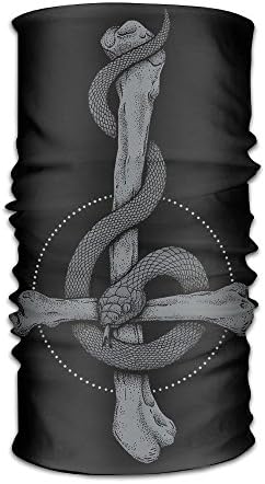 Snake Headbands Elastic Turban Head Wrap Floral Style Multi Purpose Hair Band