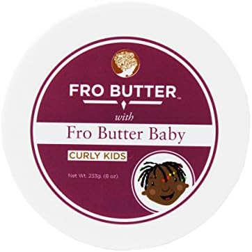 Fro Butter Baby Hair Detangler | All-Natural, Organic &amp; Vegan Friendly | With Fro Butter &amp; Nourishing Extracts | Stop Itching &amp; Dandruff| Ideal For Curly Hair, Kids Of All Ages|Sulfate &amp; Paraben-Free