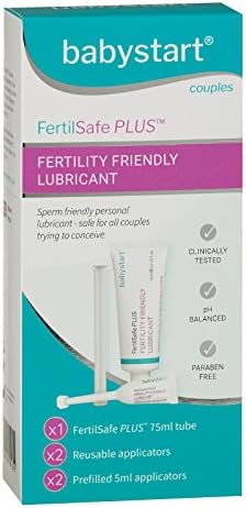 Babystart Fertility Lubricant, FertilSafe Plus Lubricating Gel Tube 75ml - Image 4
