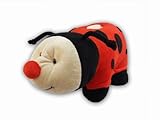 Puzzled Plush Lady Bug Huggie Bank