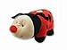 Puzzled Plush Lady Bug Huggie Bank