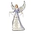 The Bradford Exchange A Mother's Heart Birthstone Charm Angel Figurine: Personalized Gift for Mom (White)