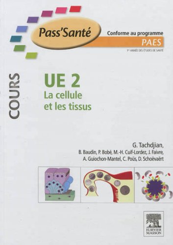 UE 2 La cellule et les tissus
