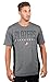 NBA Portland Trail Blazers Men's T-Shirt Athletic Quick Dry Active Tee Shirt, Small, Charcoal