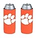 NCAA 2013 College Ultra Slim Beer Can Holder Koozie 2-Pack (Clemson Tigers)