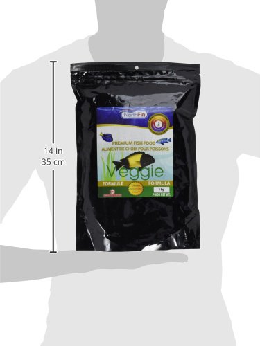 Northfin Food Veggie Formula 3mm Pellet 1kg Package