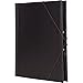 Protec Standard Sheet Music Folder with Elastic Band Closure, Model F2E, Black