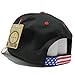 Military imagine Trump 2020 Black Cap US Flag Keep America Great hat President