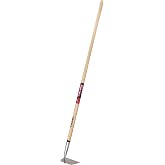 Truper Tru Pro Forged Garden Hoe, 60-Inch Premium White Ash Handle, 6-Inch Heavy-Duty Forged Steel Head, Industrial-Grade Cultivating and Weeding Tool (Model 30018 / ATJ-X)