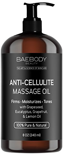 image for Baebody Anti Cellulite Treatment Massage Oil, Pure & All Natural Ingre
