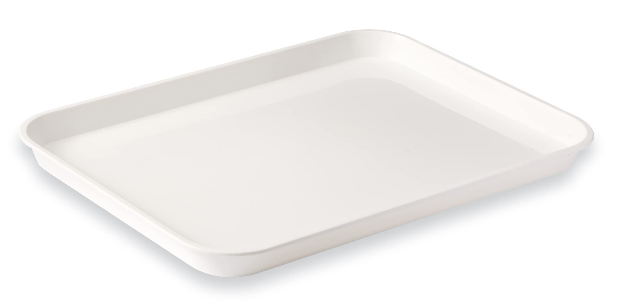 Harfield Large Display Tray 41×30.75cm Butcher's Pastry Trays (White)