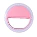Selfie Light - TeckEpic 36 LED Selfie Ring Light Laptop Camera Photography Video Lighting for iPhone, iPad, Samsung, BlackBerry, Motorola and Android Smartphones, Pink