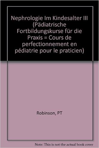 Nephrologie Im Kindesalter Iii Pädiatrische - 