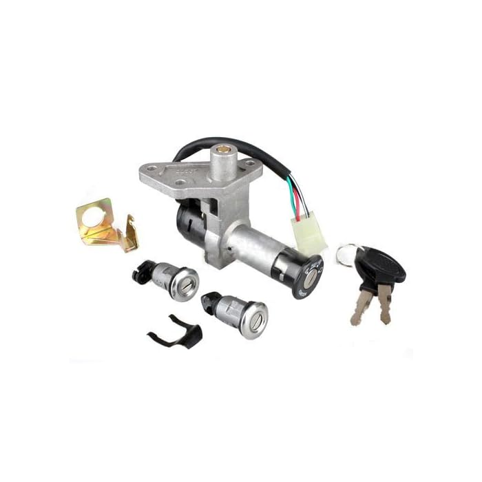 5 Wire Ignition Key Switch Lock Assembly Set For GY6 50cc - View #7