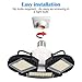 ZJOJO Garage Light 1pack 60W 7500LM Led Shop Light 6000K,Garage Lights Ceiling Led with 3 Adjustable Panels,Shop Lights for Garage Led Super Bright,E26 Base Ideal for Workshop/Attic/Barn/Basement