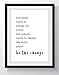 Funny Bathroom Quotes Wall Art - 11x14 UNFRAMED Black and White Word Saying Decor Print. “Everybody Wants to Change the World, but Nobody Wants to Change the Toilet Paper”