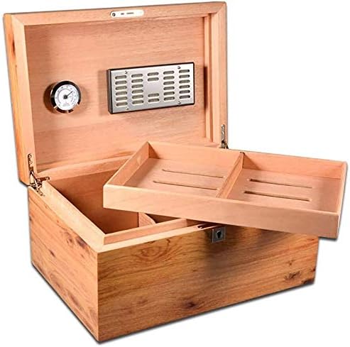 BILIW HNHX Suave Madera de Cedro Caja hidratante con Bandeja ...