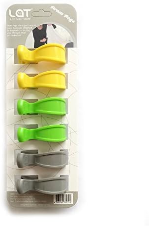 LAT 6-Pack Stroller Pegs Clips to Hook Muslin Blanket Sun Shade to Canopy, Pram Toy Holder, Car Seat Cover Clips, Protect Baby Kids from Sun Wind Insects (Unisex)