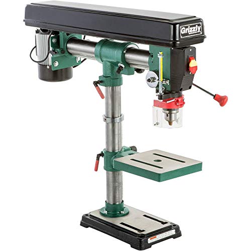Grizzly Industrial G794534" Benchtop Radial Drill Press Buy Online