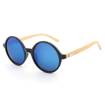 hombres con gafas redondas