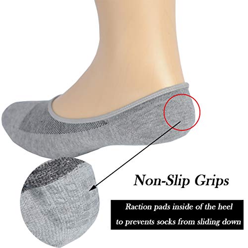 image for Jormatt 8 Pairs Mens Women Genuine No Show Socks Boys Sneaker Shoes Me