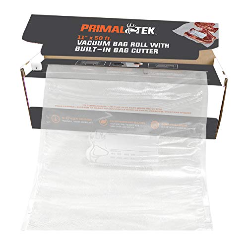 PrimalTek Vacuum Bag Roll Cutter Box User Friendly for Food Saver