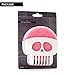 Peleg Design Brain Drain White Skull Sponge Holder for Kitchen, Bath, or Sink, Drains and Dries All Types of Sponges, 1 Sponge Included