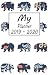 My Planner 2019 - 2020: Bear Pattern Weekly Planner 2019 - 2020: 24 Month Agenda - Calendar, Organizer, Notes, Goals & To Do Lists by Petly Books