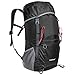 G4Free Lightweight Packable Hiking Backpack 35L Travel Camping Daypack Foldable(Black)