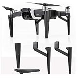 RCGEEK Compatible DJI Mavic Air Landing Gear Feet Leg Extenders Height Extending Kit with Silicon Shockproof Foot Cushion Compatible with DJI Mavic Air Drone, 1 Set (for Mavic Air)