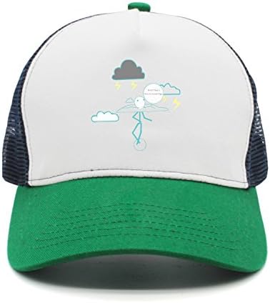 dfgfgm4jg Adjustable Well That's Not A Good Sign Trucker Hat Pattern Cute Caps