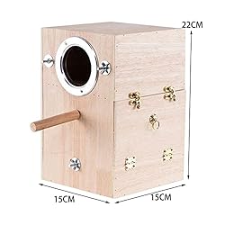 Bothyi Pet Parrot Breeding Box Parakeet Nesting Box