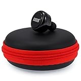 Axgio Mini Pro Minimal Wireless Earbud Headset with Mic for Apple iPhone 6, 6 Plus, 5S, 5c, 5, 4S, 4 and Android Smart Phones - Black