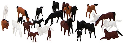 Preiser 14407 Animals Horses Package(26) HO Model Figure