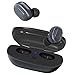 True Wireless Earbuds, Fnova Dual Bluetooth Headphones Mini Twins Sweatproof Headset In-Ear V4.2 Earpieces Earphones with Built-in Mic and Charging Case for iPhone Android Samsung iPad , Black