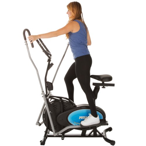 exerpeutic gold elliptical and exercise bike dual trainer