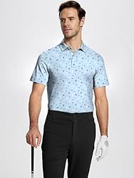 ISEEGZ Mens Golf Shirt Short Sleeve Funny Print