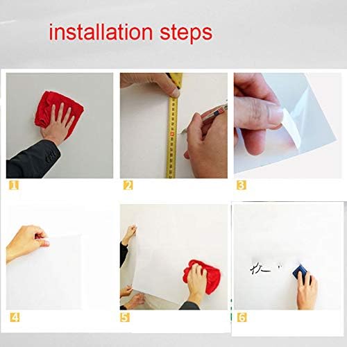 Whiteboard Paper Sticker Self Adhesive Large White Board Paper Wallpaper Paper Magic Sheet Sticky Roll Chalkboard - Image 4