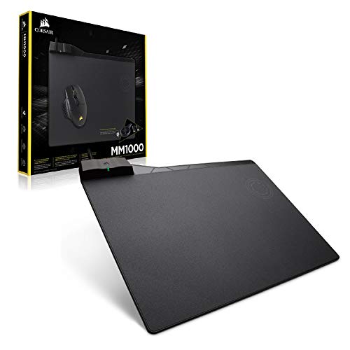 Corsair MM1000 Qi Wireless Charging Mouse Pad Adapters Included for