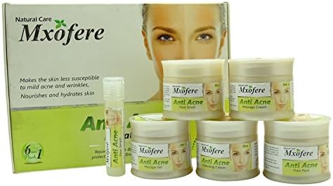 Mxofere Natural Care Rejuvenates Skin Anti Acne Facial Kit 280 Grams/ 9.8 Oz