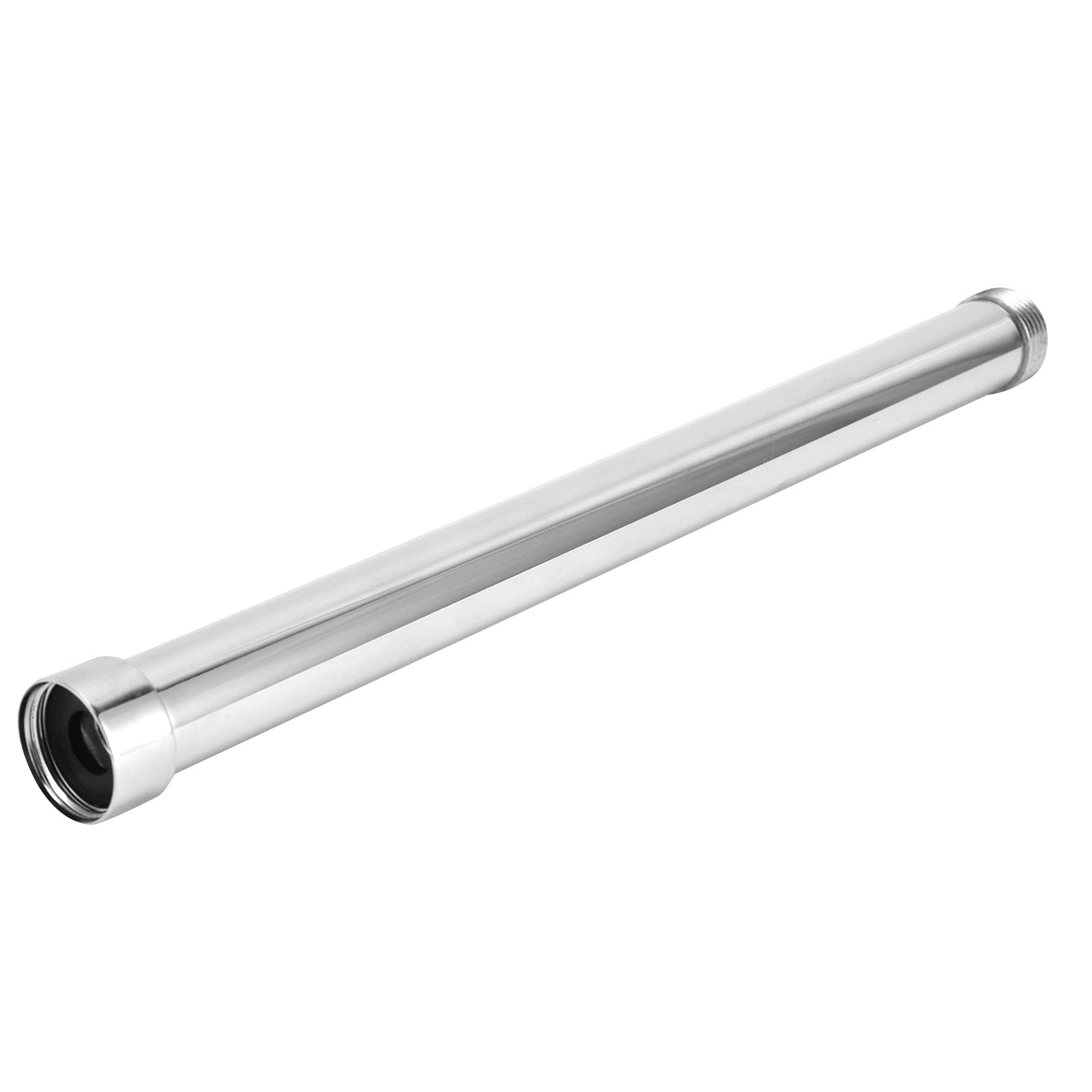 Shower Arm Extension Pipe, Shower Arm Extension Tube Copper Chrome‑Plated Shower Head Extender Accessory 25mm G3/4