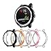 [5-Pack] Protector Case Compatible with Garmin Vivoactive 3 Watch,Unti-Shock Plated TPU Cover Ultra Thin Protective Bumper Shell (Pink+Black+Clear+Rose Gold+Silver, Vivoactive 3)