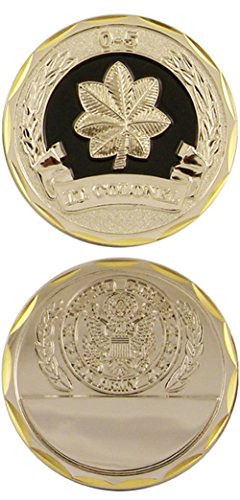 U.S. Army Lt. Colonel 0-5 Challenge Coin