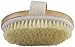 Souvea Dry Skin Body Brush, Natural Bristle, Remove Dead Skin and Toxins, Cellulite Treatment, Improves Lymphatic Functions, Exfoliates, Stimulates Blood Circulation