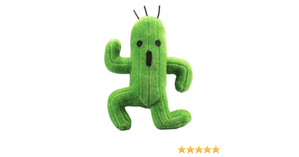 Amazon Com Square Enix Final Fantasy Stuffed Cactuar Toys Games