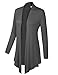 BIADANI Women Classic Open Front Lightweight Soft Drape Cardigan (S-3X)