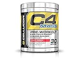 Cellucor C4 Mass Pre Workout Muscle Builder Supplement, Fruit Punch, 30 Servings