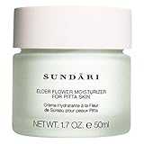Sundari Elder Flower Moisturizer for Normal to Combination Skin, 1.7 Ounce