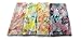 GERINLY Soft Warm Shawl Wrap: Womens Pastel Flowers Print Scarves